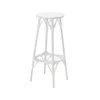 Image de Kartell - Tabouret de bar A. I - Blanc - Technopolymère thermoplastique recyclé - Designer Philippe Starck