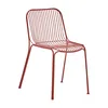 Image de Kartell - Chaise HiRay - Rouge - Acier zingué peint - Designer Ludovica & Roberto Palomba
