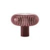 Image de Kartell - Lampe de table Teresa - Rouge - PMMA recyclé - Designer Ferruccio Laviani