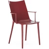 Image de Kartell - Chaise H. H.H - Rouge - Technopolymère thermoplastique recyclé - Designer Philippe Starck