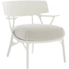 Image de Kartell - Fauteuil rembourré A. I - Beige - Polyuréthane expansé recyclé - Designer Philippe Starck