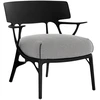 Image de Kartell - Fauteuil rembourré A. I - Gris - Polyuréthane expansé recyclé - Designer Philippe Starck