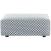 Image de Kartell - Pouf d'extérieur Plastics - Bleu - Tissu outdoor - Designer Piero Lissoni