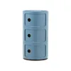 Image de Kartell - Rangement Componibili - Bleu - ABS - Designer Anna Castelli Ferrieri