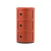Image de Kartell - Rangement Componibili - Orange - ABS - Designer Anna Castelli Ferrieri
