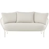Image de Kartell - Canapé de jardin rembourré HiRay - Blanc - Flocon de polyester - Designer Ludovica & Roberto Palomba