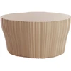 Image de Kartell - Table basse Corteza - Beige - Polyéthylène recyclé - Designer Patricia Urquiola