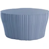 Image de Kartell - Table basse Corteza - Bleu - Polyéthylène recyclé - Designer Patricia Urquiola