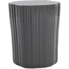 Image de Kartell - Table d'appoint Corteza - Gris - Polyéthylène recyclé - Designer Patricia Urquiola