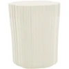 Image de Kartell - Table d'appoint Corteza - Blanc - Polyéthylène recyclé - Designer Patricia Urquiola