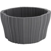 Image de Kartell - Cache-pot Corteza - Gris - Polyéthylène recyclé - Designer Patricia Urquiola