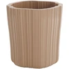 Image de Kartell - Cache-pot Corteza - Beige - Polyéthylène recyclé - Designer Patricia Urquiola