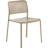Image de Kartell - Chaise empilable Audrey - Beige - Aluminium peint - Designer Piero Lissoni