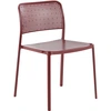 Image de Kartell - Chaise empilable Audrey - Rouge - Aluminium peint - Designer Piero Lissoni