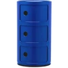 Image de Kartell - Rangement Componibili - Bleu - ABS - Designer Anna Castelli Ferrieri