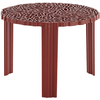 Image de Kartell - Table basse T-Table - Rouge - PMMA soft touch - Designer Patricia Urquiola