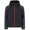 Image de Veste imperméable hybride à capuche fille CMP Noir 12 ans MAG5611622