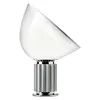 Image de Flos - Lampe de table Taccia - Argent - Verre soufflé bouche - Designer Pier Giacomo Castiglioni