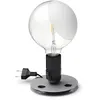 Image de Flos - Lampe de table Lampadina - Noir - Bakélite - Designer Achille Castiglioni