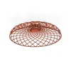Image de Flos - Plafonnier Skynest - Rouge - Tissu polyester recyclé - Designer Marcel Wanders