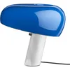 Image de Flos - Lampe de table Snoopy - Bleu - Marbre de Carrare - Designer Pier Giacomo Castiglioni