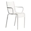 Image de Driade - Fauteuil empilable PIP-e - Blanc - Polyéthylène - Designer Philippe Starck