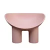 Image de Driade - Fauteuil Roly Poly - Rose - Polyéthylène - Designer Faye Toogood