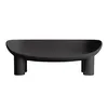 Image de Driade - Canapé de jardin 2 places Roly Poly - Noir - Polyéthylène - Designer Faye Toogood