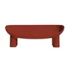 Image de Driade - Canapé de jardin 2 places Roly Poly - Rouge - Polyéthylène - Designer Faye Toogood