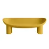Image de Driade - Canapé de jardin 2 places Roly Poly - Jaune - Polyéthylène - Designer Faye Toogood