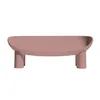 Image de Driade - Canapé de jardin 2 places Roly Poly - Rose - Polyéthylène - Designer Faye Toogood