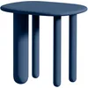 Image de Driade - Table d'appoint Tottori - Bleu - Bois massif laqué - Designer Kateryna Sokolova