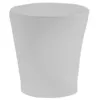 Image de Driade - Tabouret Tokyo Pop - Blanc - Polyéthylène - Designer Tokujin Yoshioka
