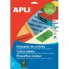 Image de APLI 14600 Etiquettes jaunes multi-usage 99,1 x 38,1 mm - Pochette de 280
