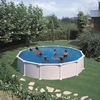 Image de Piscine ronde acier Ø3,70m x H: 1,32m - Filtration à sable