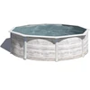 Image de Piscine ronde acier Ø3,70m x H: 1,22m - Imitation bois Nordique
