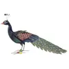 Image de Paon décoratif stylisé Nortene Peacky Bleu 94x28x52 cm 2017865