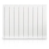 Image de Radiateur électrique à inertie fluide 1500 W HJM Alanis horizontal blanc