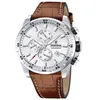 Image de Montre - FESTINA - F20692/1 - Chronographe - Acier inoxydable - Cuir marron en occasion ou reconditionné