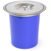 Image de Poubelle encastrable Recycle pour plan de travail de cuisine, 6 Litres, Acier inoxydable