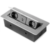 Image de Multiconnecteur Atom 26 Lite pour bureau, 265 x 120 mm, Peint en aluminium