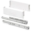 Image de Tiroir extérieur Simplex 25kg hauteur 122mm - profondeur 490mm - acier - peint en blanc