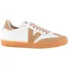 Image de Chaussures Victoria Berlin Cycliste Effet Cuir & Suède Beige 39 1126207-80