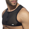 Image de Crop Top MESH-ZIP Noir XS/S