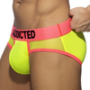 Image de Slip NEON MESH Jaune-Rose XXL