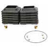 Image de Steps support pour pieds Softee Gris 88x46x8 cm 0024828