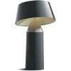Image de Marset - Lampe sans fil rechargeable Bicoca - Gris - Polycarbonate - Designer Christophe Mathieu