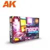 Image de Set de peinture AK Interactive Neons Colors Multicolore TU AK11610