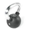 Image de Kettlebell en caoutchouc O'live Fitness Noir 24 kg EN48006