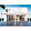 Image de Pergola en bois adossée - modèle SEVILLA - 600 x 400 cm
